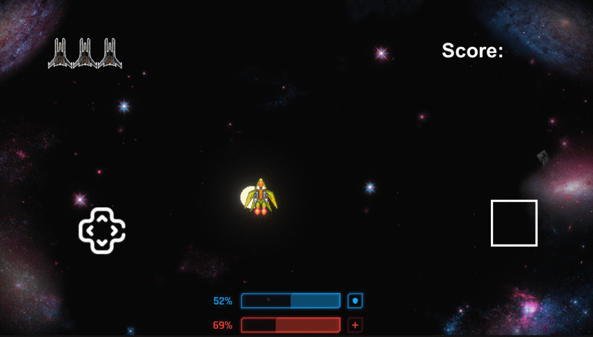Space Shooter 2D Mobile