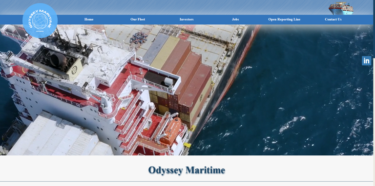 Maritime Company Website